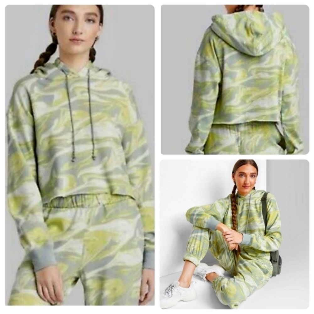 Wild Fable cropped hoodie